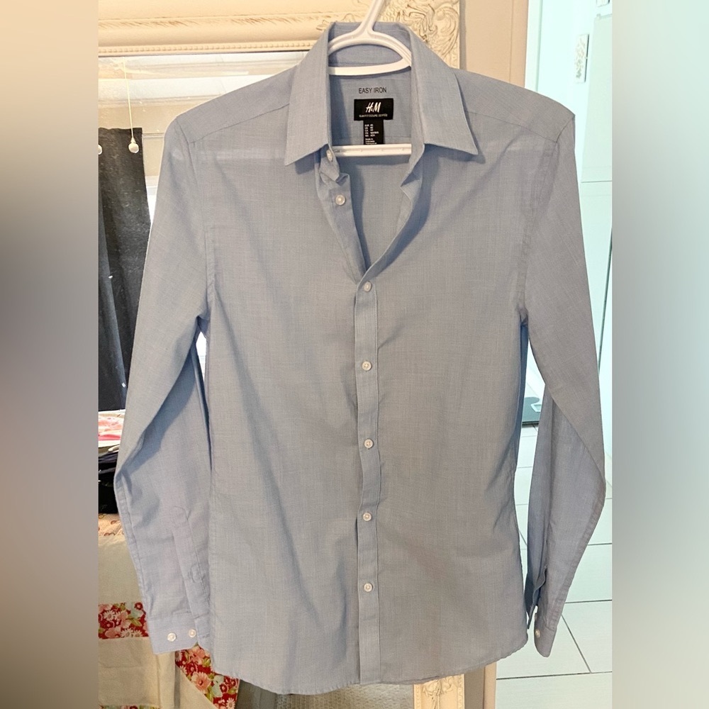 Button Down Blue Dress Shirt